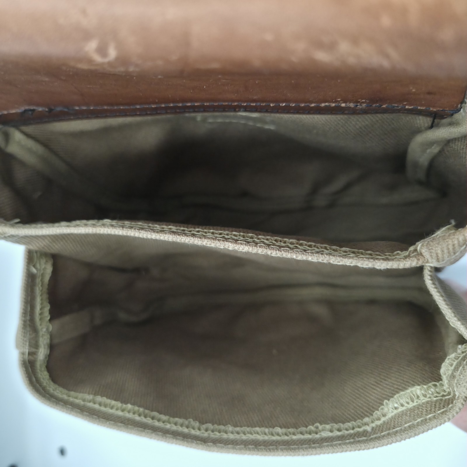 Vintage Filson Canvas Leather Shell Belt Pouch Pocket Ammo Bag C.C. Filson USA