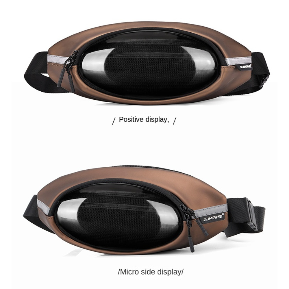 Waterproof Crossbody Sling Bag Transparent Fanny Pack Men’s Chest Bag Unisex