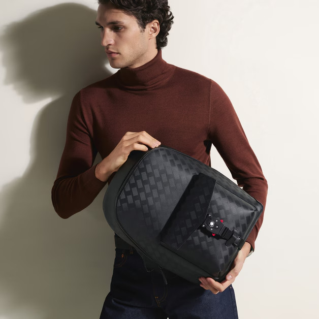 MONTBLANC Extreme 3.0 Leather Backpack With M Lock 4810, Black, $2,150 Retail