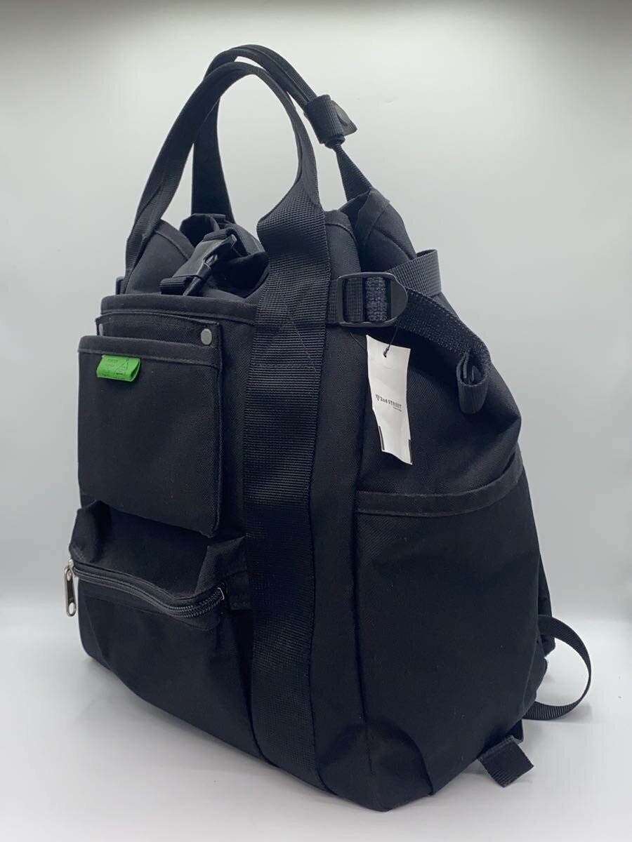 Authentic PORTER UNION RUCK SACK Nylon Backpack Black 16cm Depth 39cm Height 34c