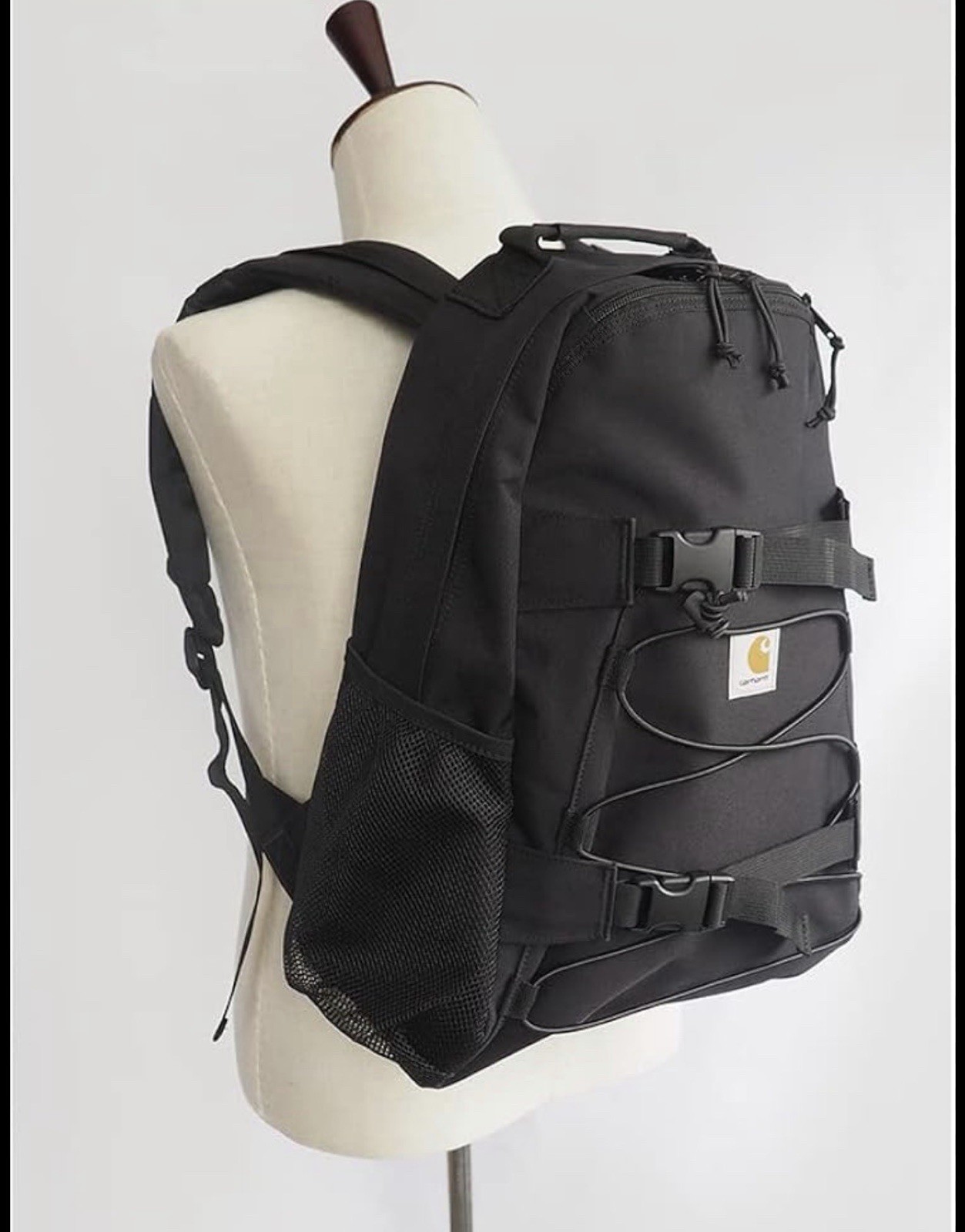 Carhartt WIP KICKFLIP BACKPACK 24.8L Waterproof Backpack for Men and Women Black