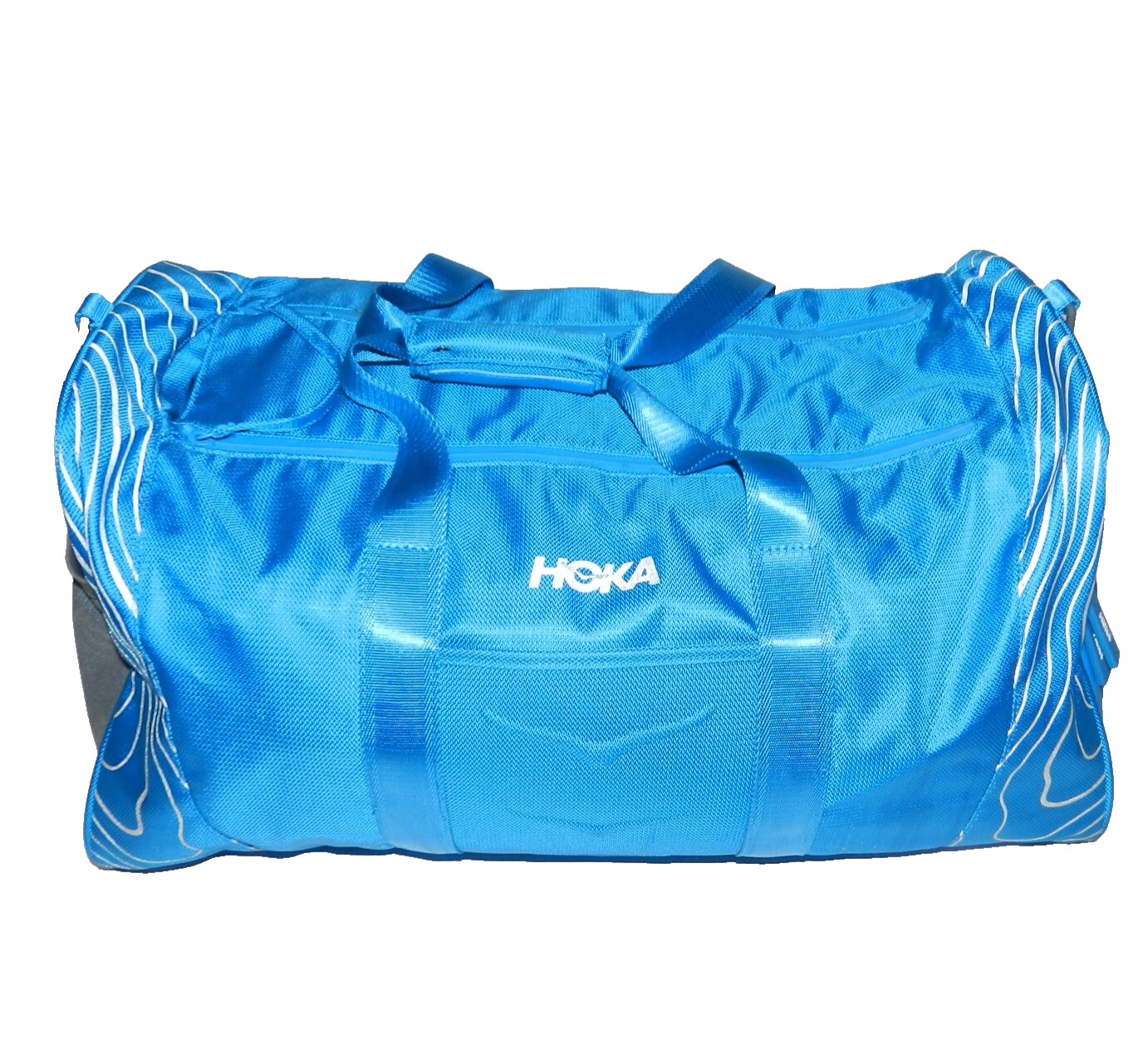 HOKA ONE LARGE DUFFLE BAG BLUE 22in X 15in