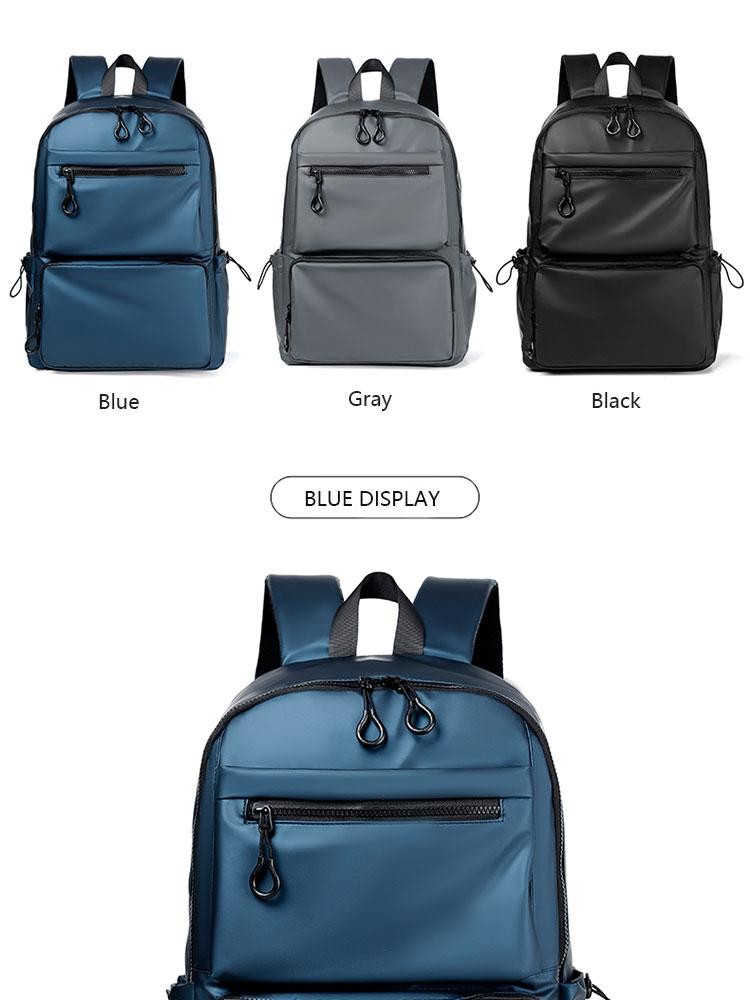 14 Inch Laptop Backpack Large Capacity Travel School Bag Lightweight Durable Men