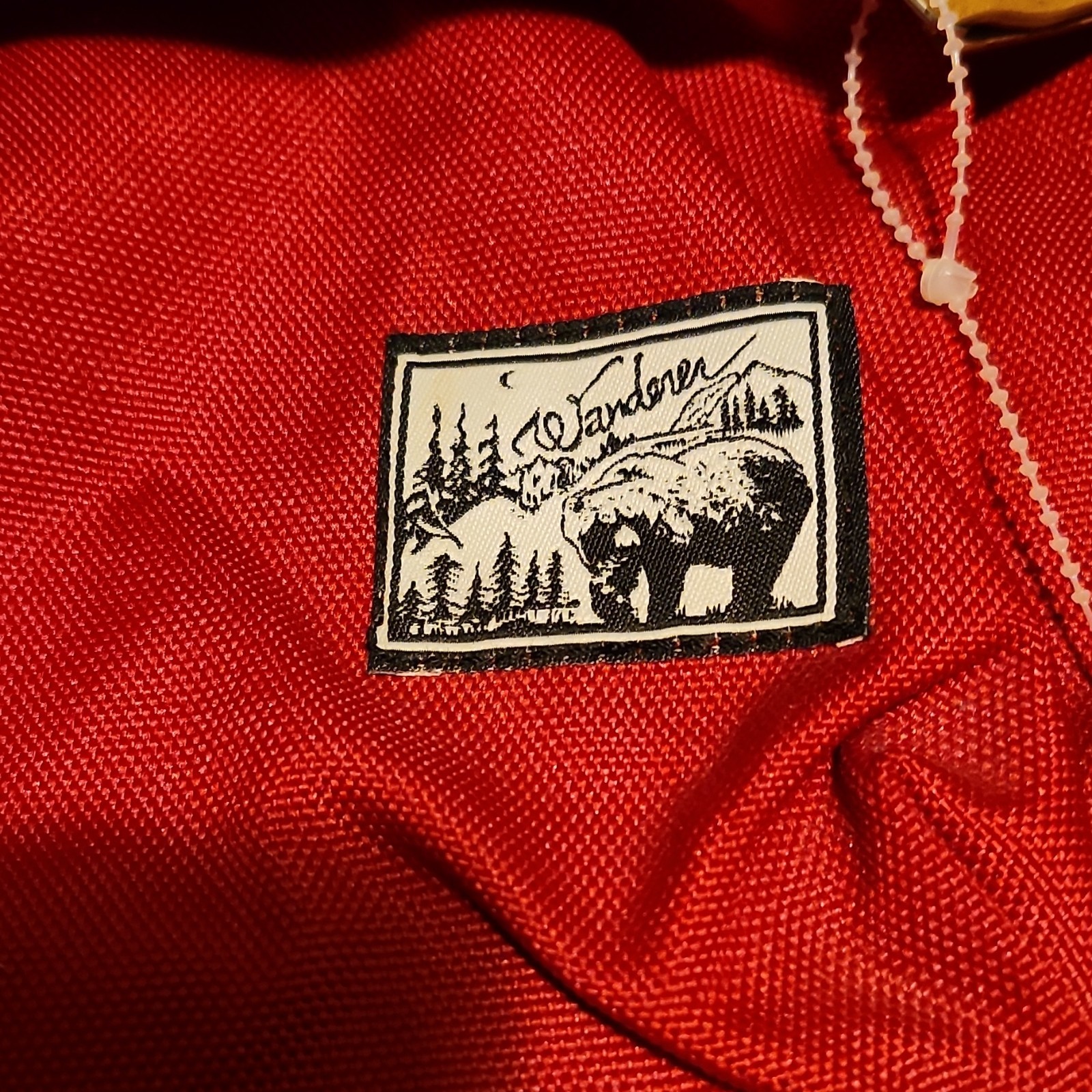 Mossimo Supply Co. Red Yellow Black Men’s Backpack Adjustable Strap Zip Casual