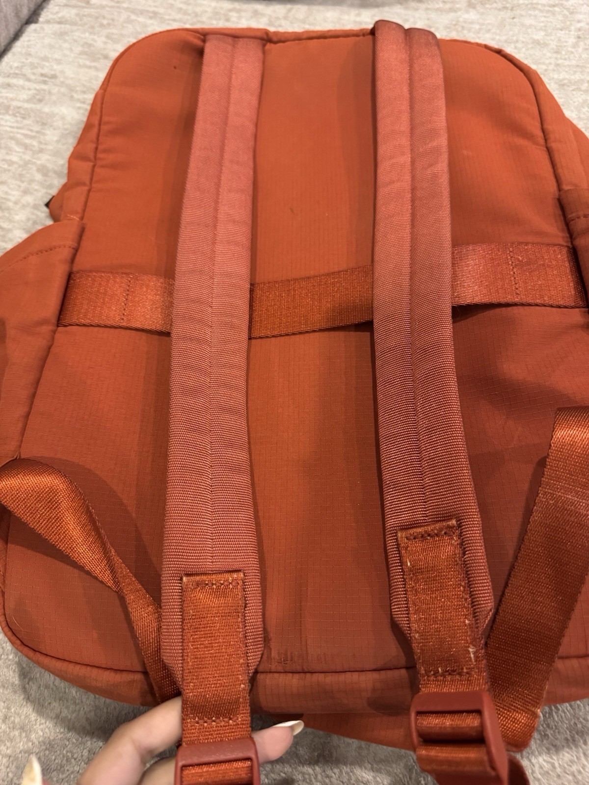 Lululemon Everyday Backpack 2.0 23L Aztec Brick/Black with Laptop Pocket Used