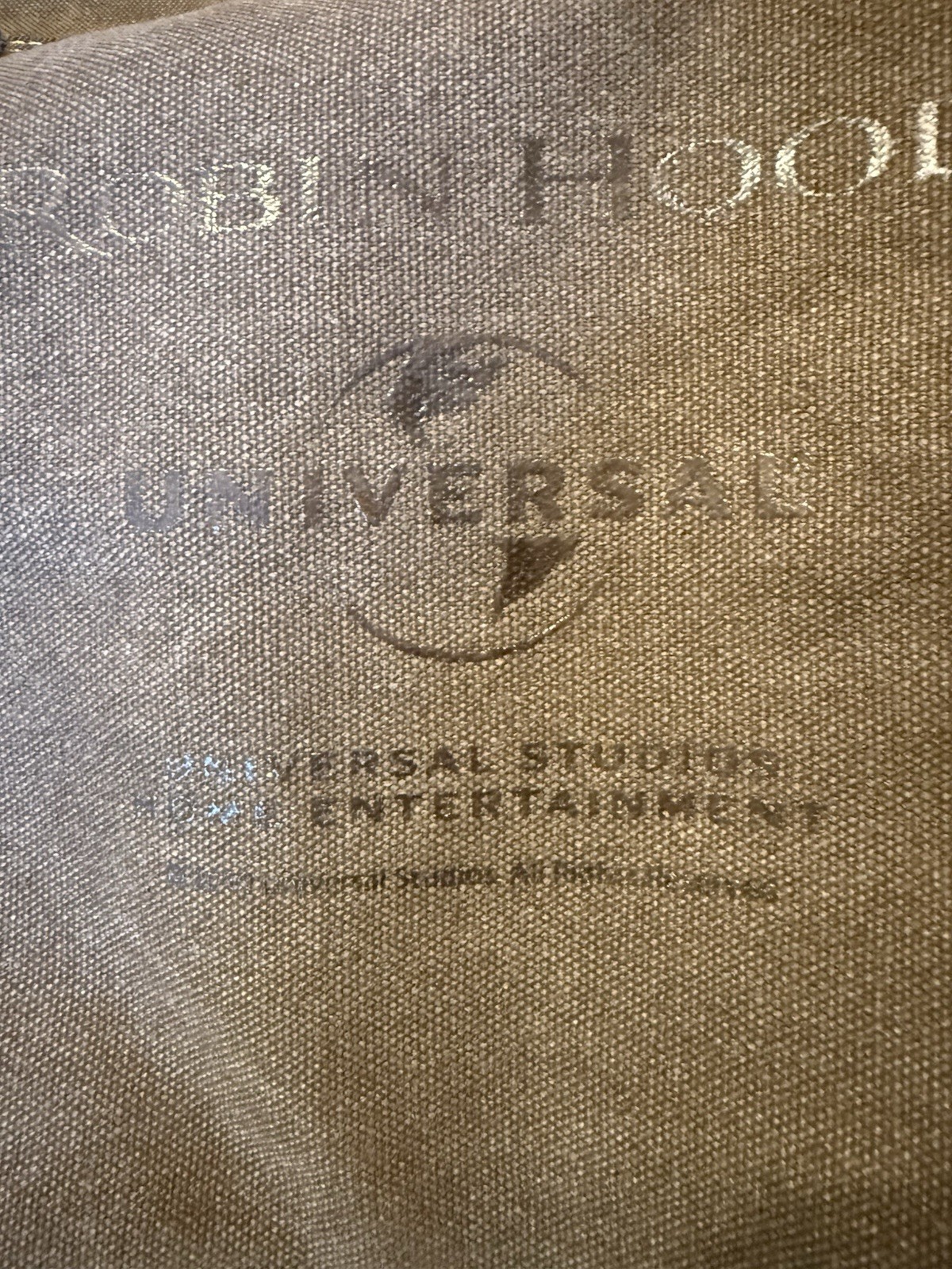 Robin Hood Universal Studios Movie Staff Bag Canvas Messenger Green Discontinued
