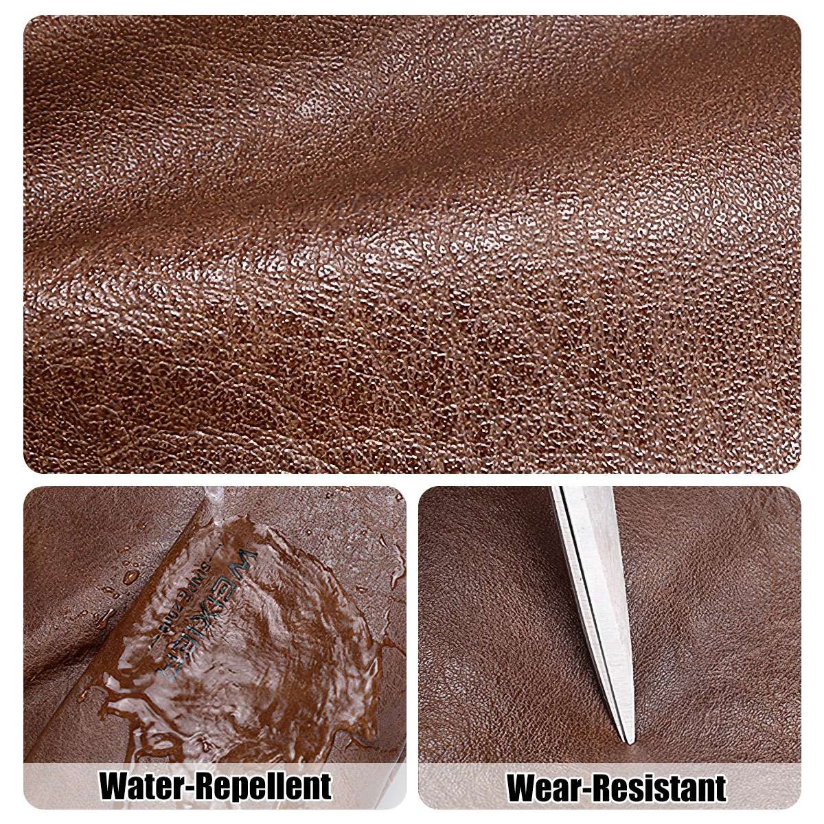 Fashion PU Leather Sling Chest Bag for Men, Waterproof Crossbody Shoulder Bag