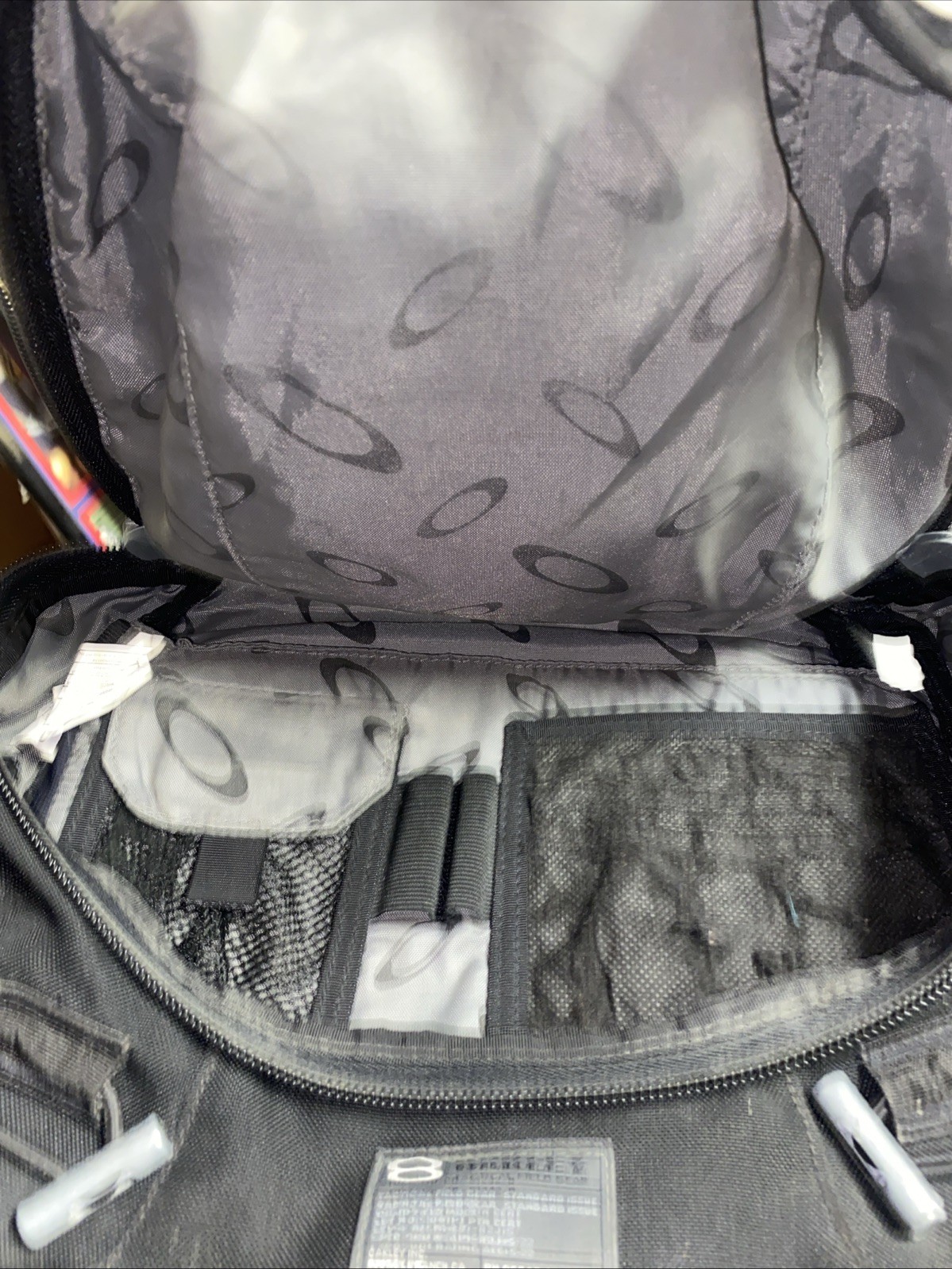 2010 Oakley Panel Backpack “The Book of Eli” Tactical Bag Campus Y2k Skate Beach