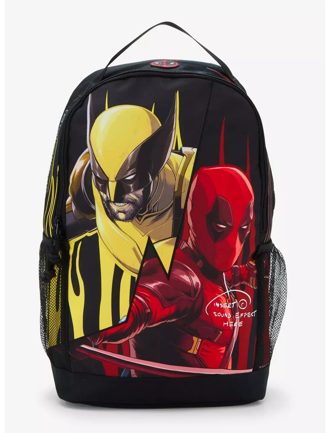 NEW – Marvel X-Men Deadpool & Wolverine Split Laptop School Backpack