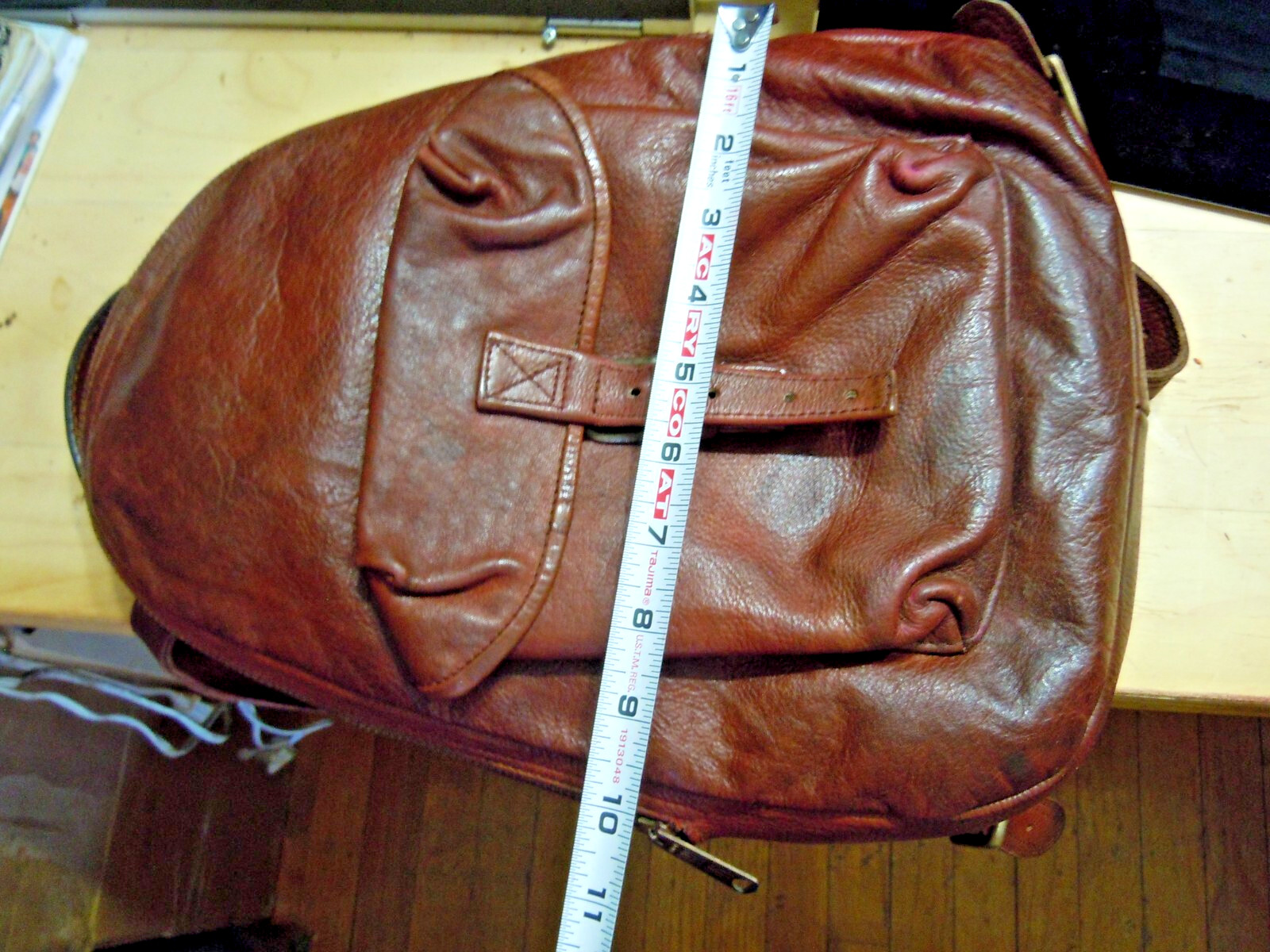 VTG ROBEAT CHEAU Saddle Leather backpack made in USA (on sale)