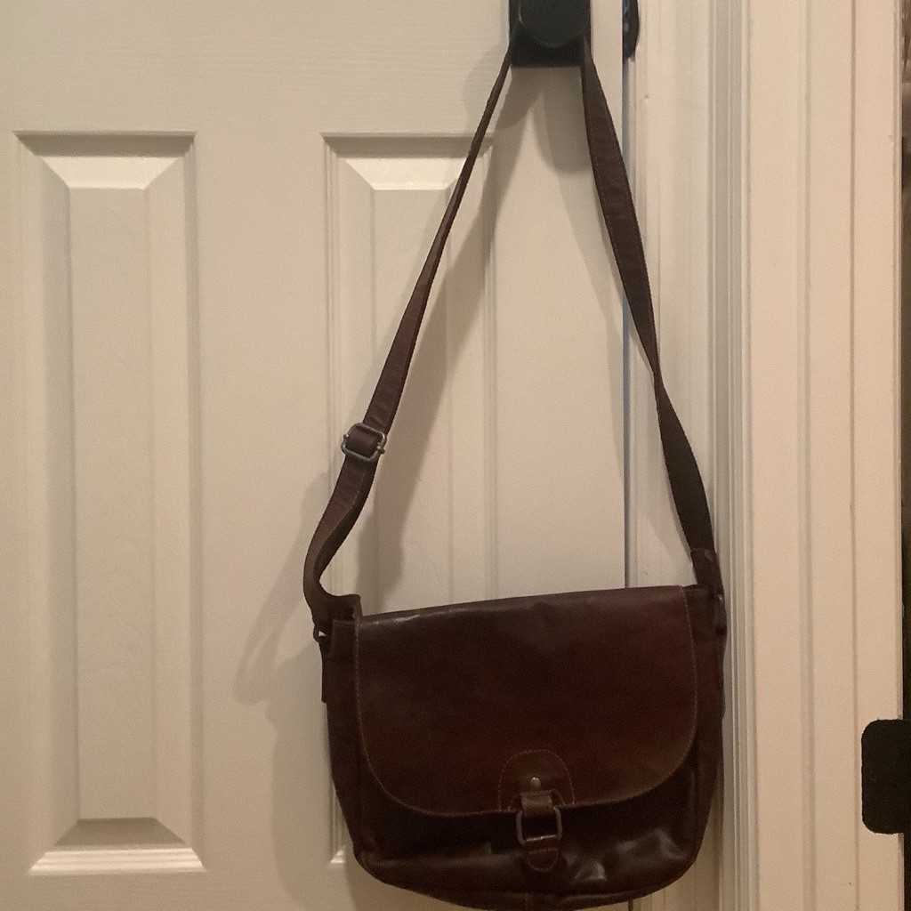 Brown Messenger Bag By Jack George’s