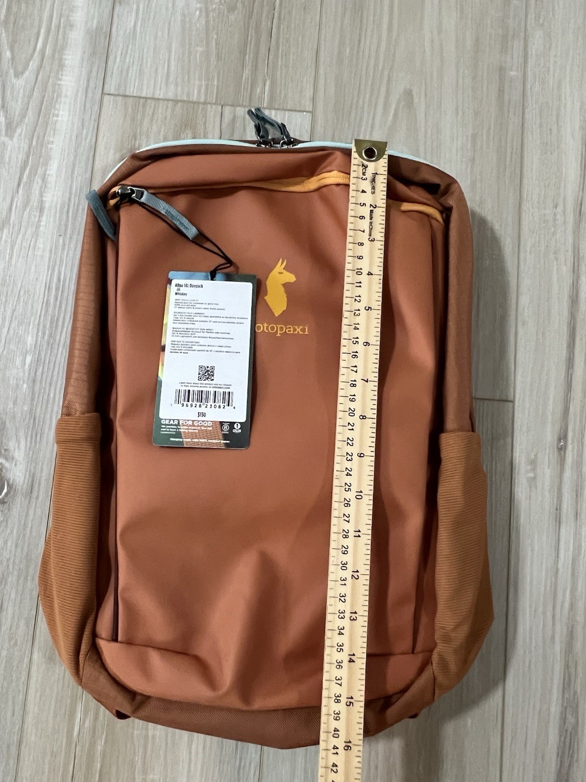Cotopaxi Allpa 18L Daypack Whiskey Tan Travel Backpack -Laptop Sleeve.10