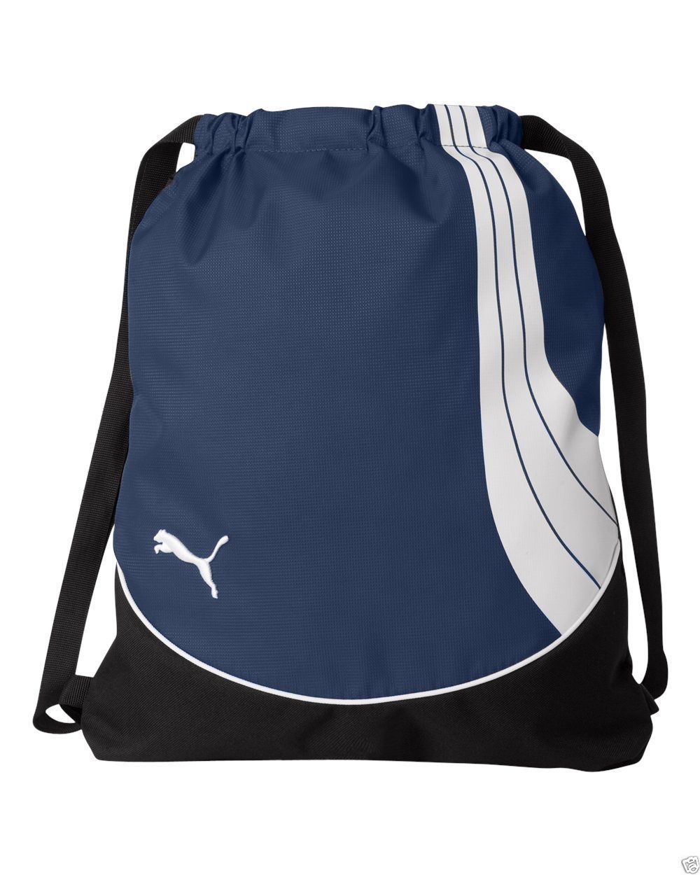 PUMA Cat NEW Teamsport Drawstring Backpack Cinch GYM Sack School Tote Bag PM21
