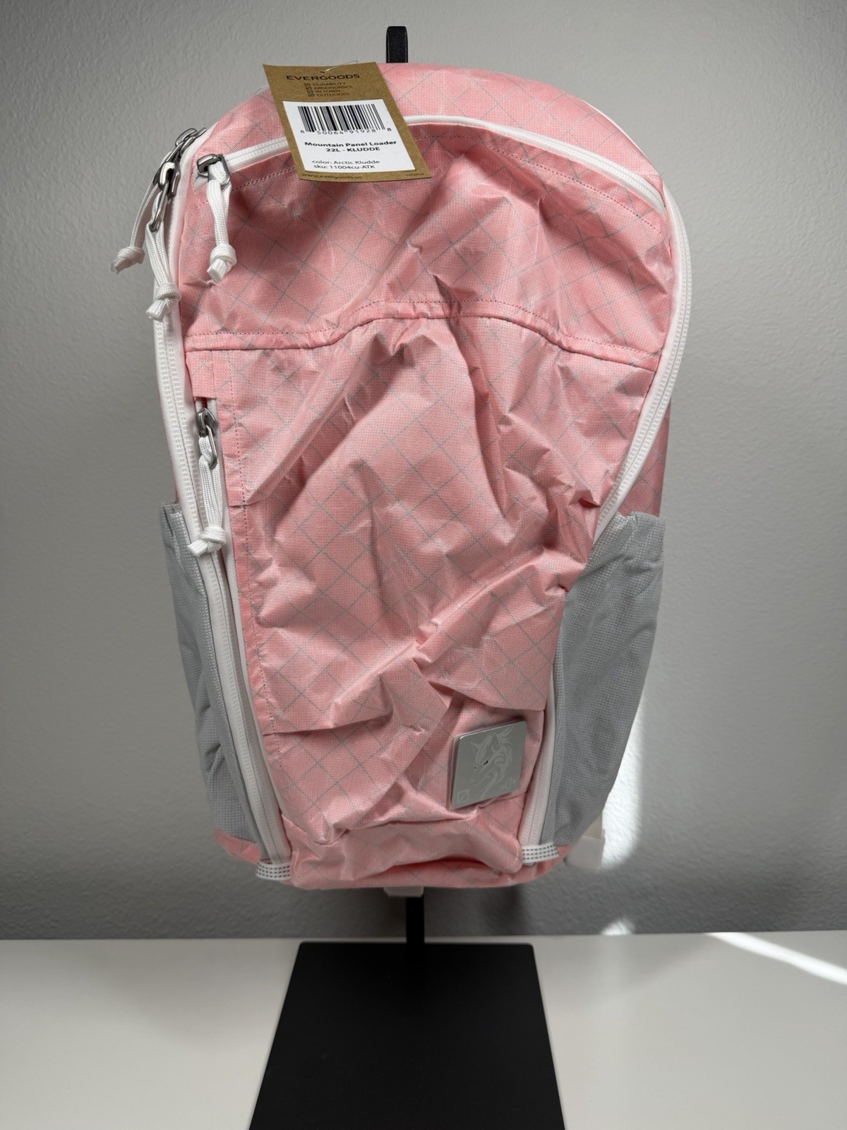 Evergoods x Carryology Mountain Panel Loader 22L Backpack Arctic Kludde NWT!