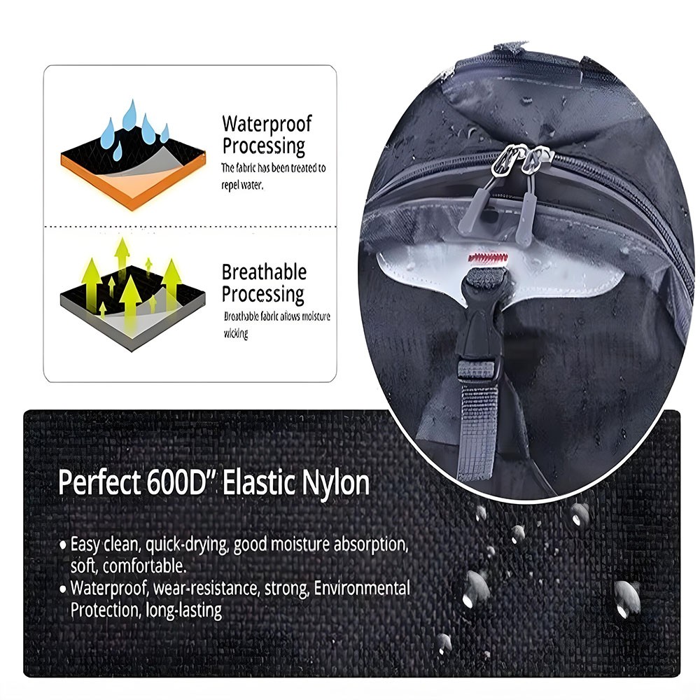 Hiking Camping Bag Large Waterproof Backpack Outdoor Travel Luggage Rucksack