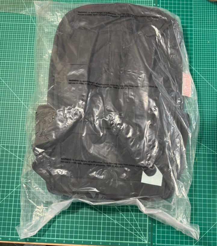 Evergoods Civic Travel Bag, CTB 35L, Solution Dyed Black, NWT