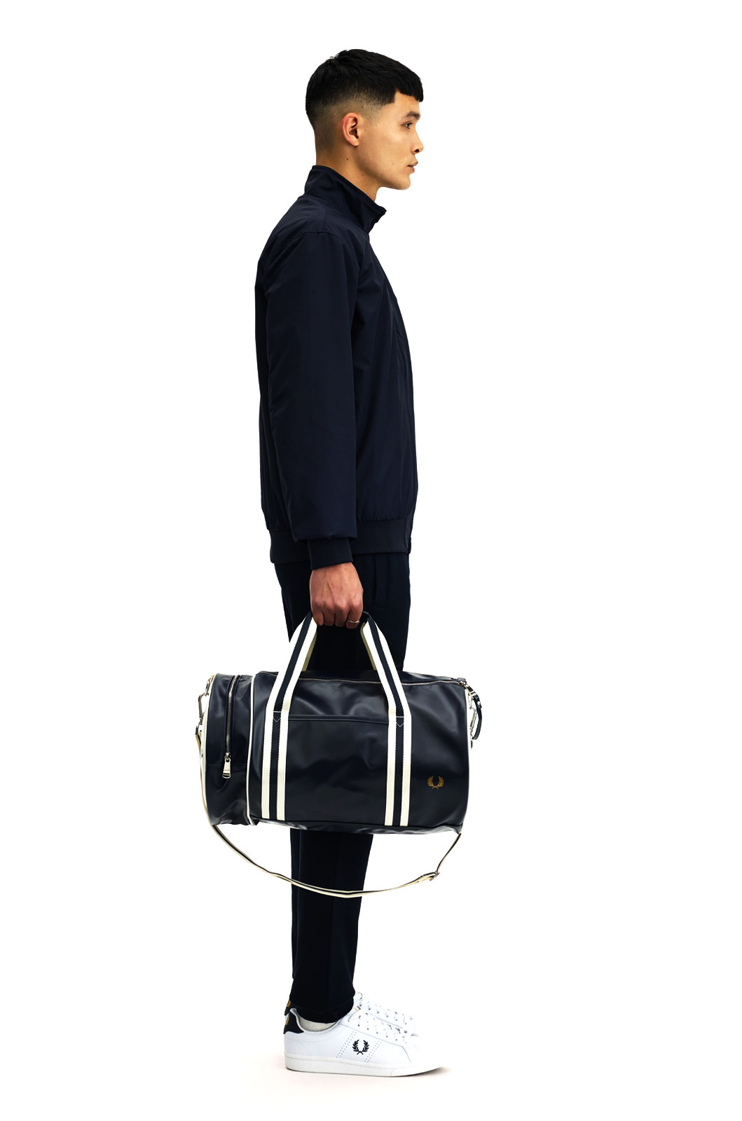 Fred Perry Barrel Bag Navy Blue