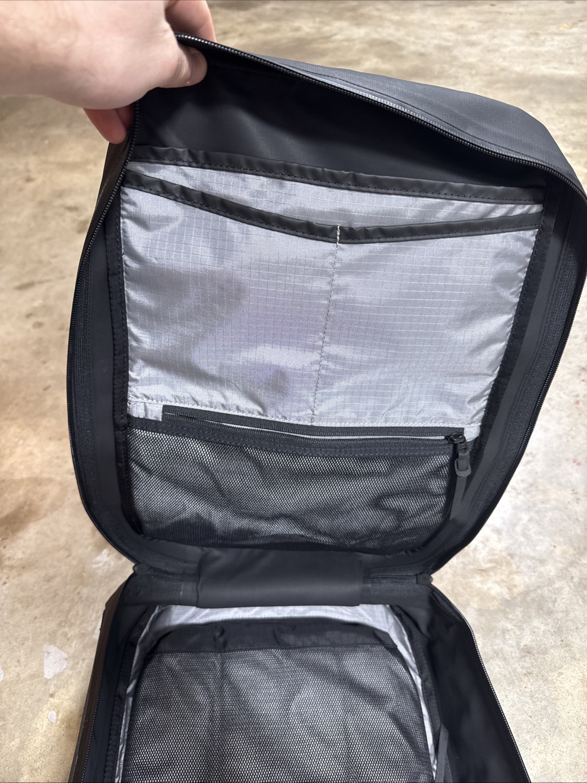 Black Ember Citadel Water Resistant Backpack Black With Laptop Compartment
