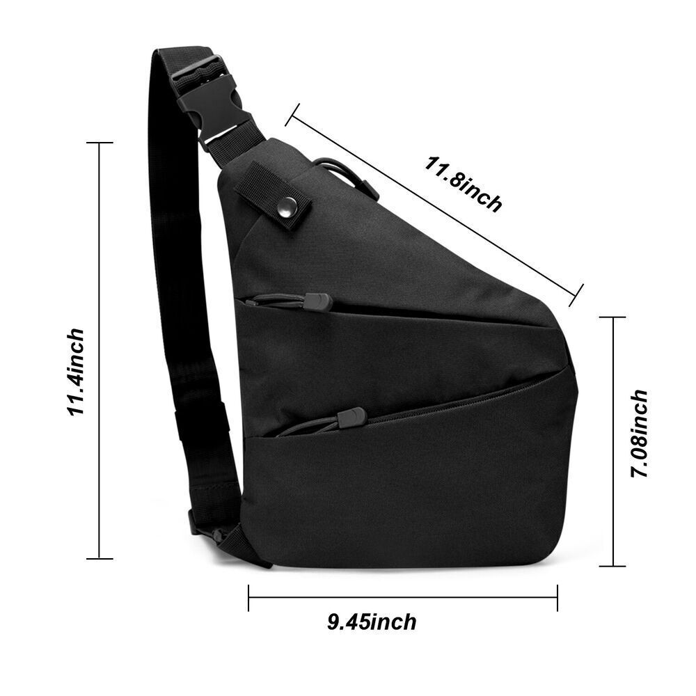 Small Sling Bag for Men Tactical Waterproof Utility EDC Crossbody Chest Bag