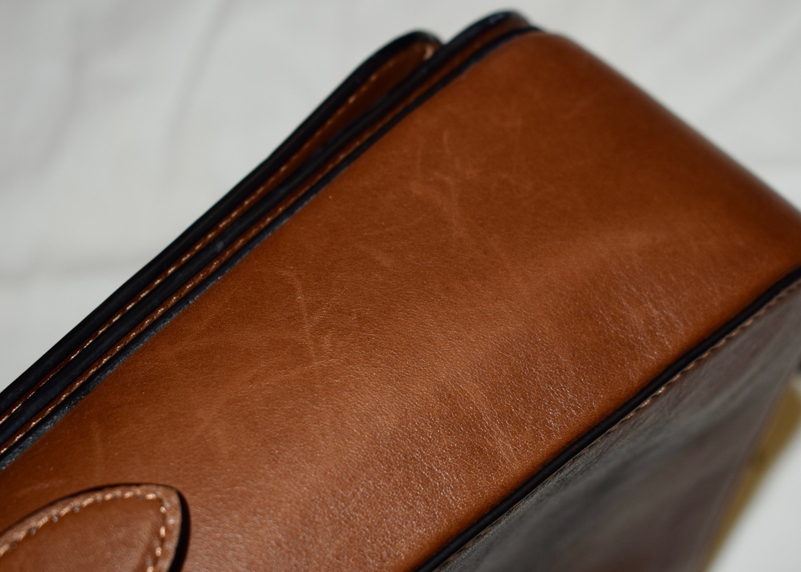 Coach Gotham Messenger 27 Brown Sport Calf Leather Shoulder Bag C2679 ~ #2