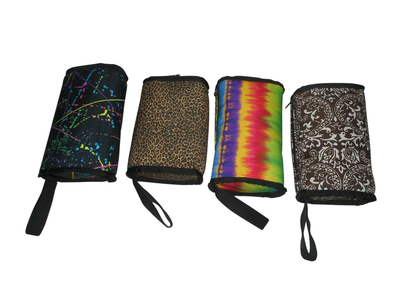 Shaving Bag Or Toiletry Bag Oval Shape Utility Kit Made In USA.