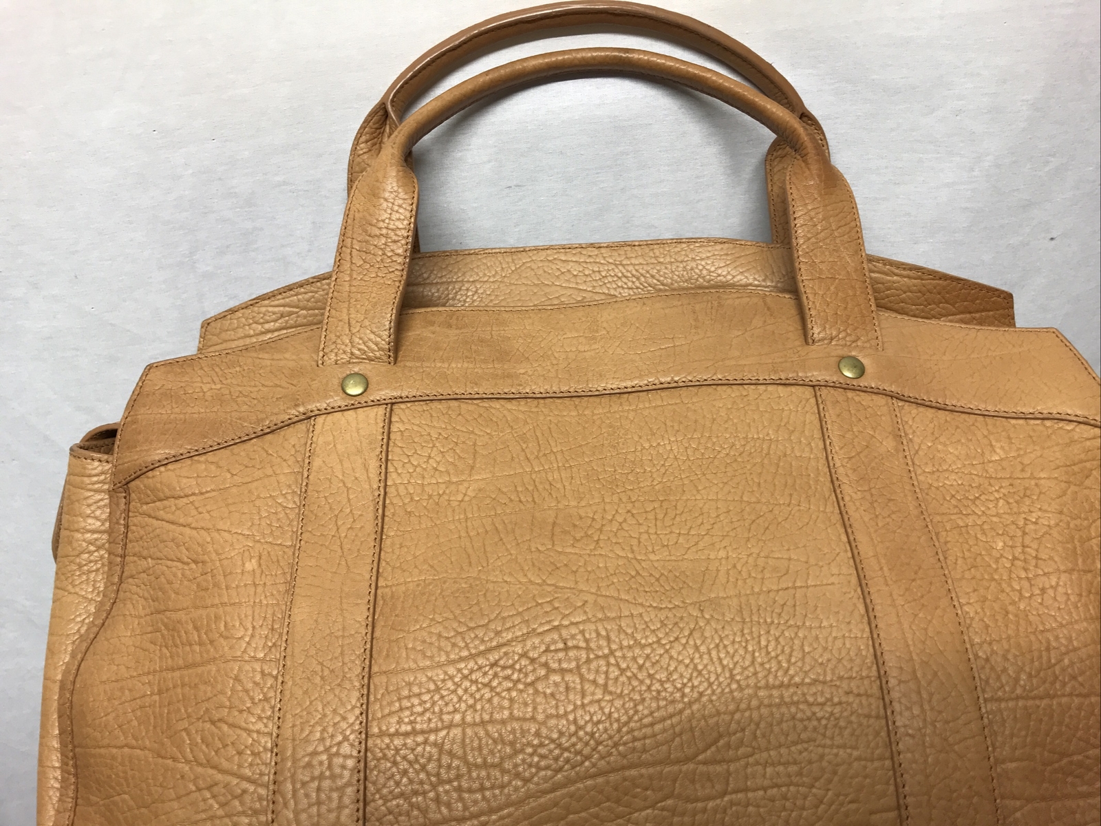 New. Authentic Cole Haan Leather Duffle/Weekender Bag .