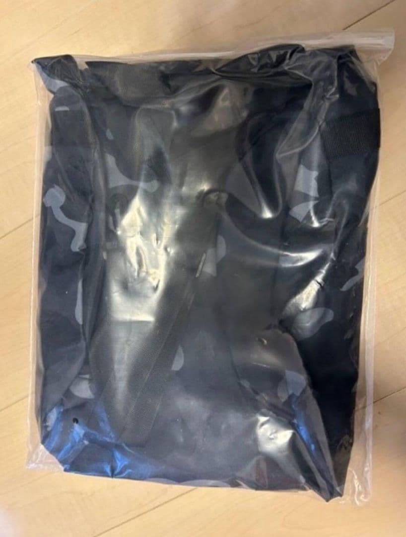 A BATHING APE BAPE Black CAMO Duffel Bag SPRING Collection 2022 book appendix