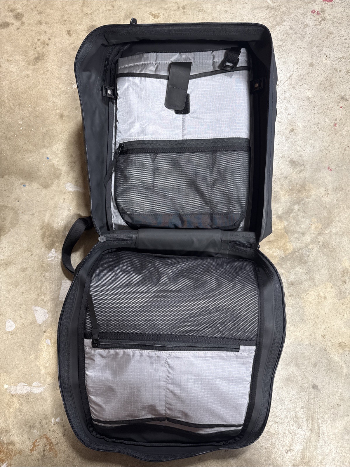 Black Ember Citadel Water Resistant Backpack Black With Laptop Compartment
