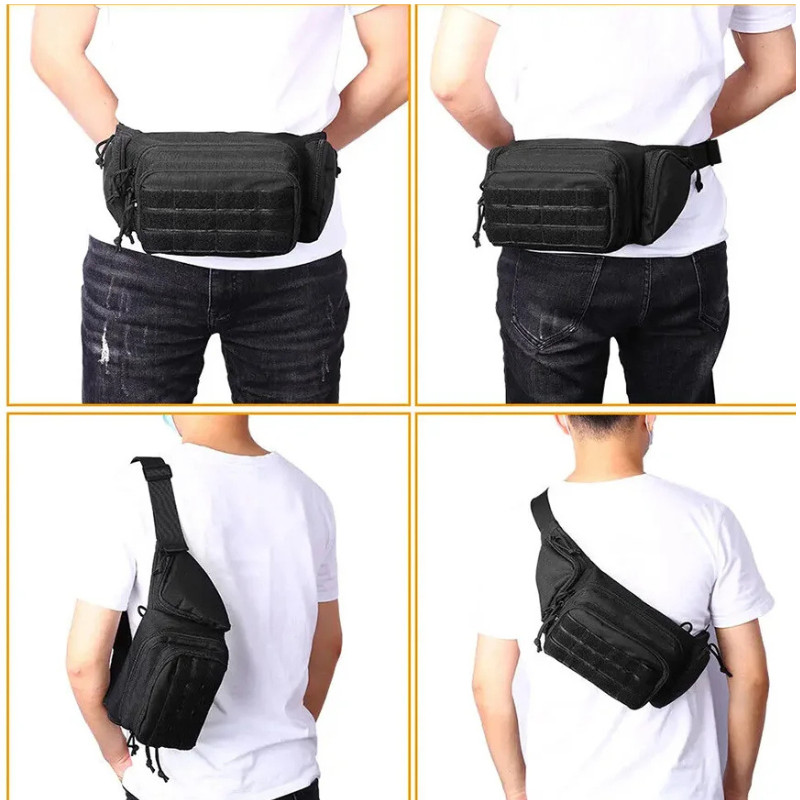 Outdoor Multi Functional Sport Cycling Waist Bag Shoulder