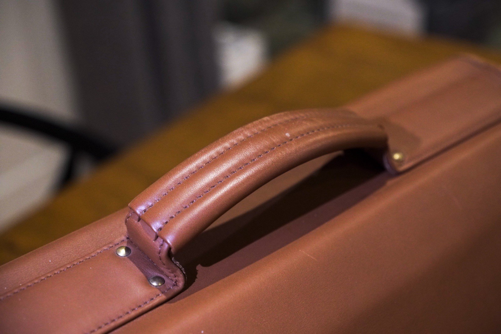 Vintage Coach Metropolitan Briefcase – British Tan Leather – Excellent Condition