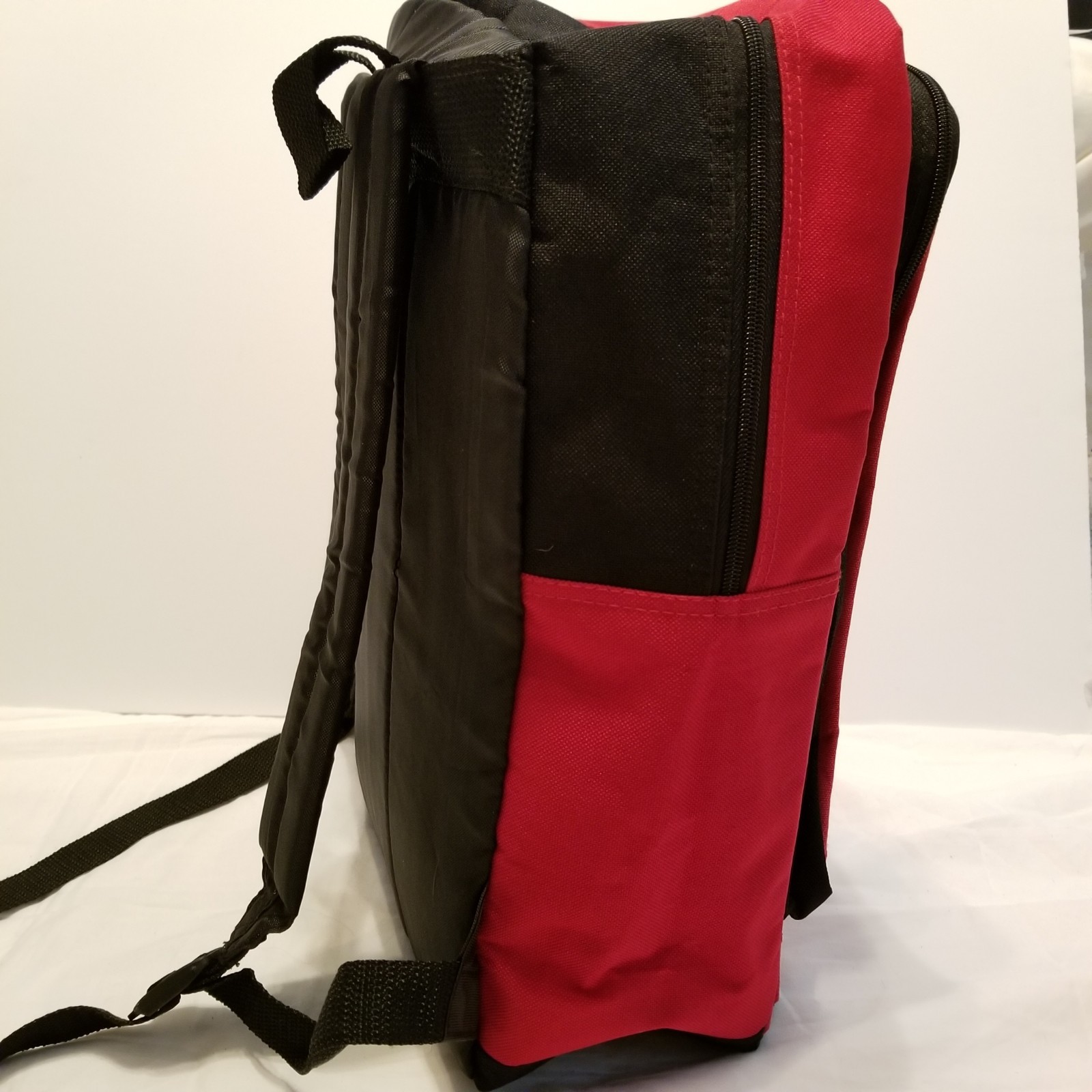 Tweety Bird Backpack Warner Brothers Bros Cotton Blend Canvas Black Red EUC