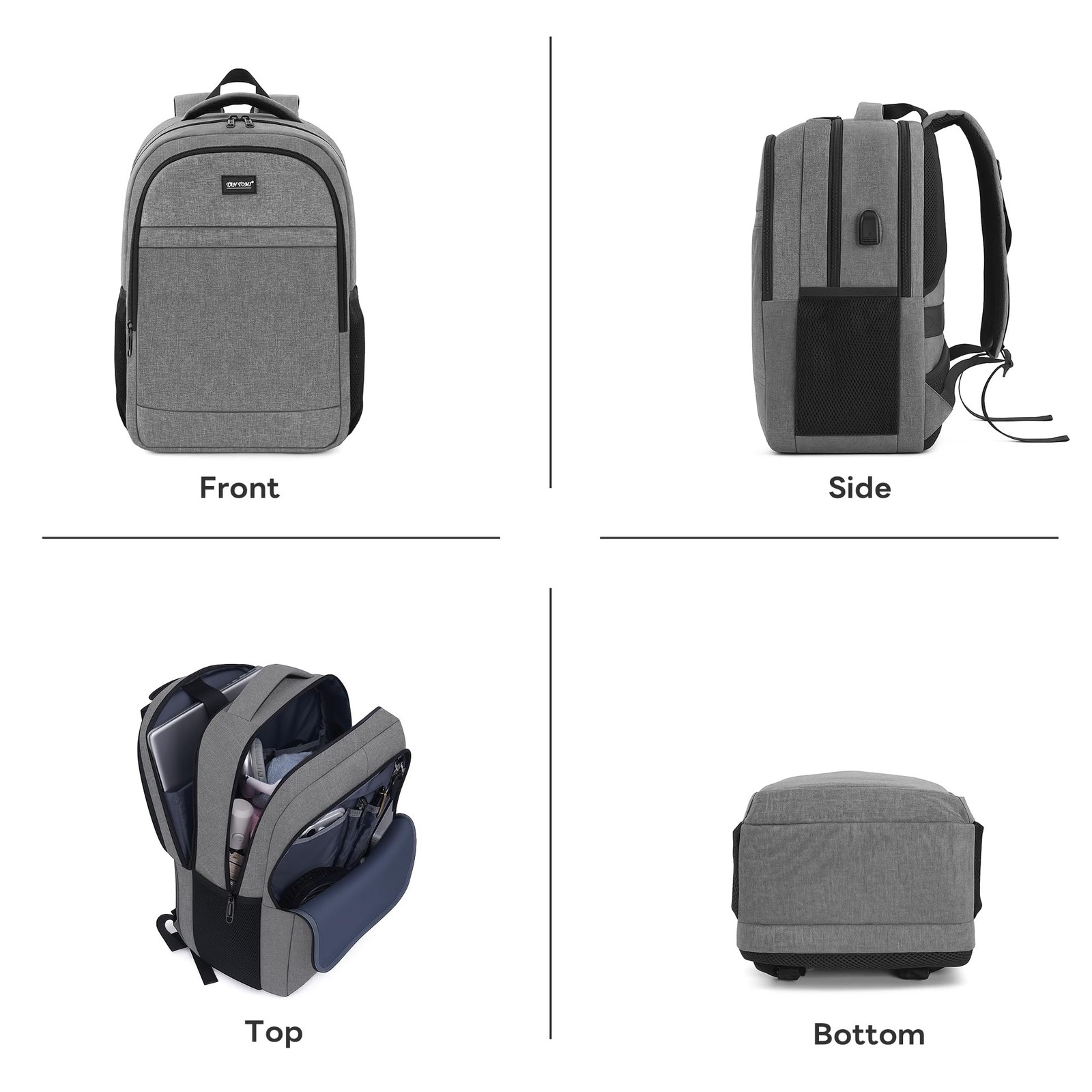 School Backpacks for 15.6 Inch Laptops for Teenagers, Boys, and Girls with US…