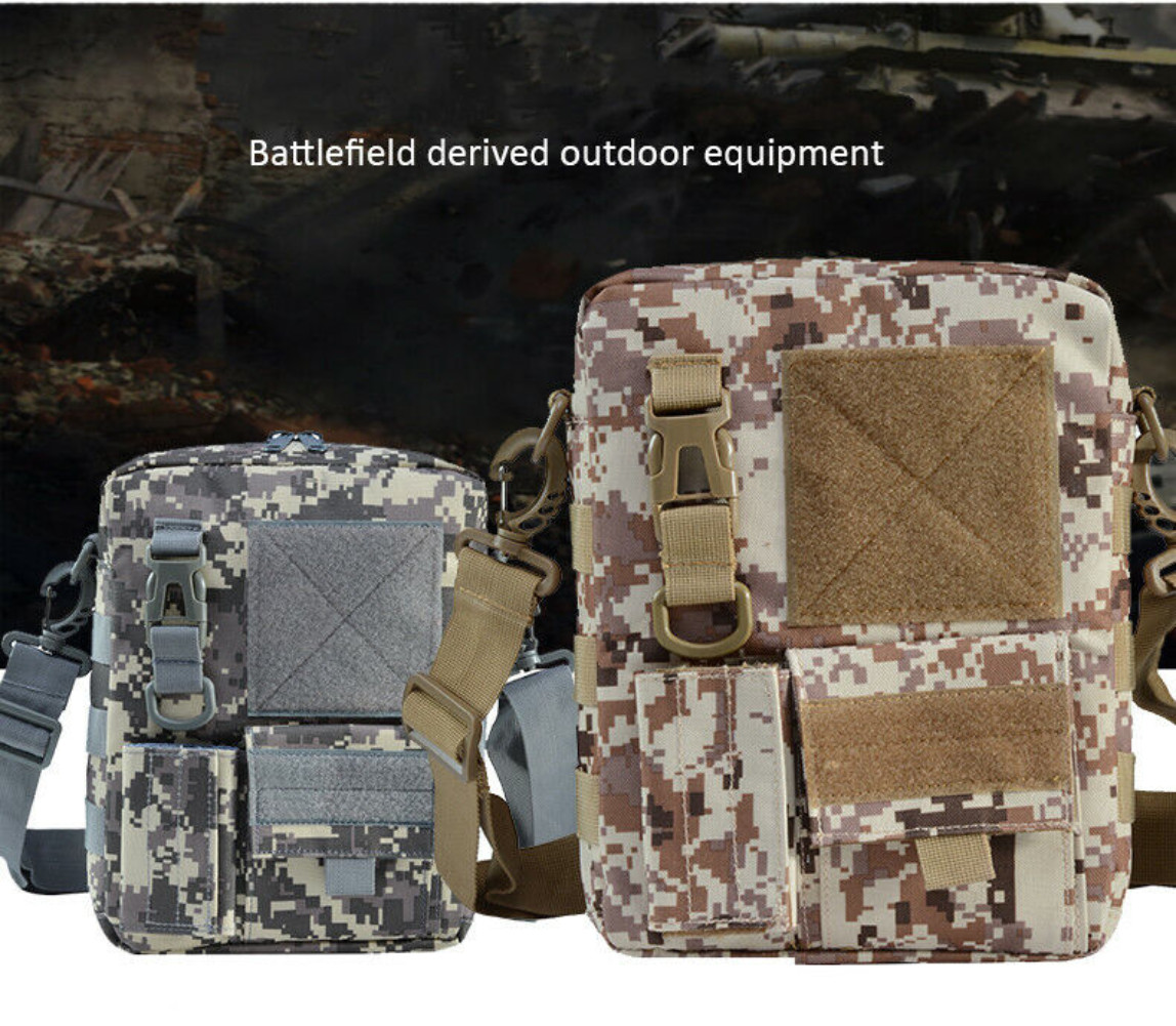 Outdoor Tactical Military Sling Chest Bag Molle Backpack Crossbody Shoulder Pack