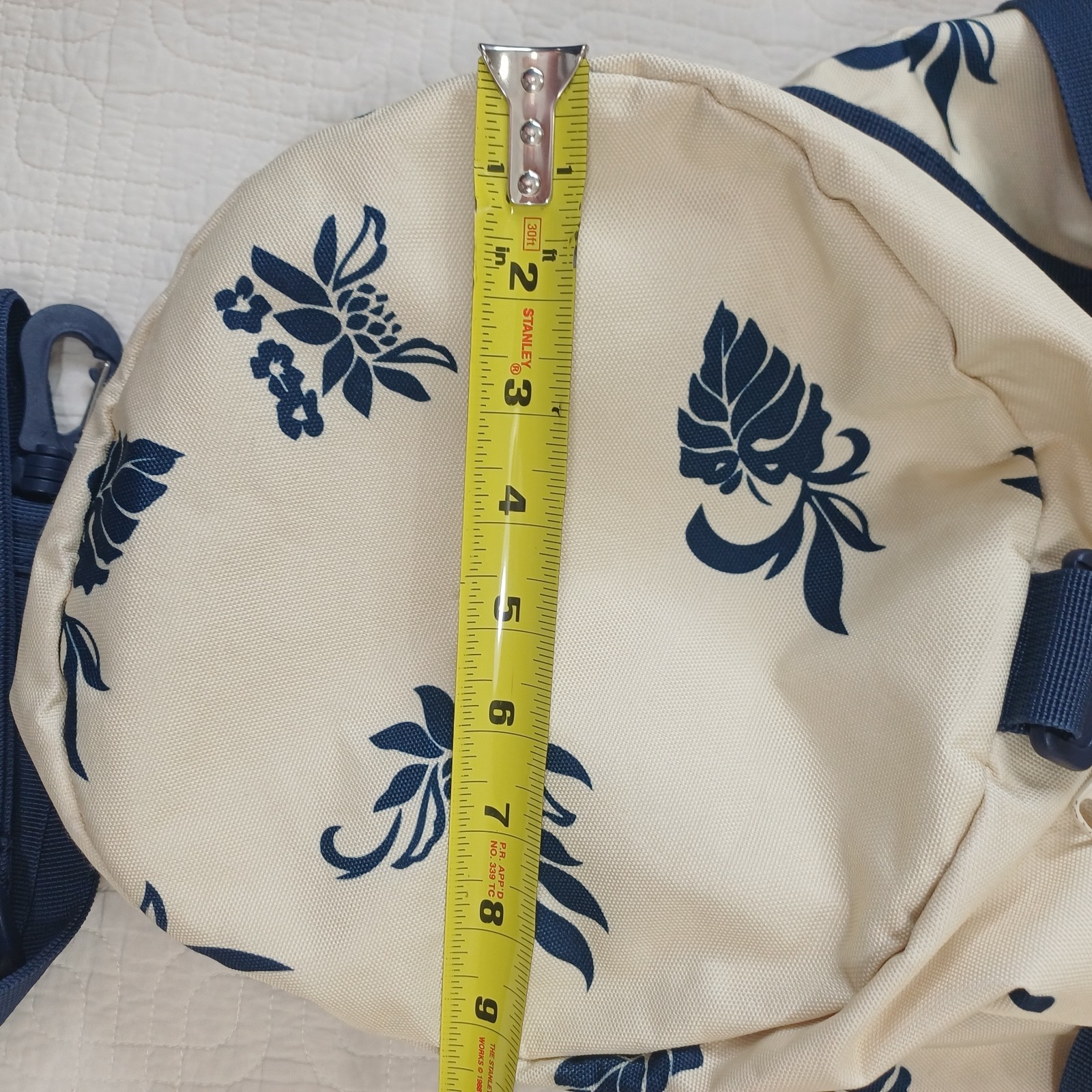 Herschel Supply Co Brand Weekender Duffel Bag Travel ~20”x 9” Floral Unisex EUC