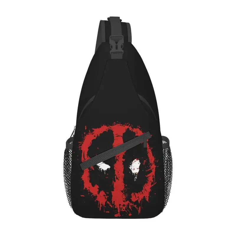 Casual Deadpool Sling Crossbody Backpack Men Shoulder Chest Bags for Traveling