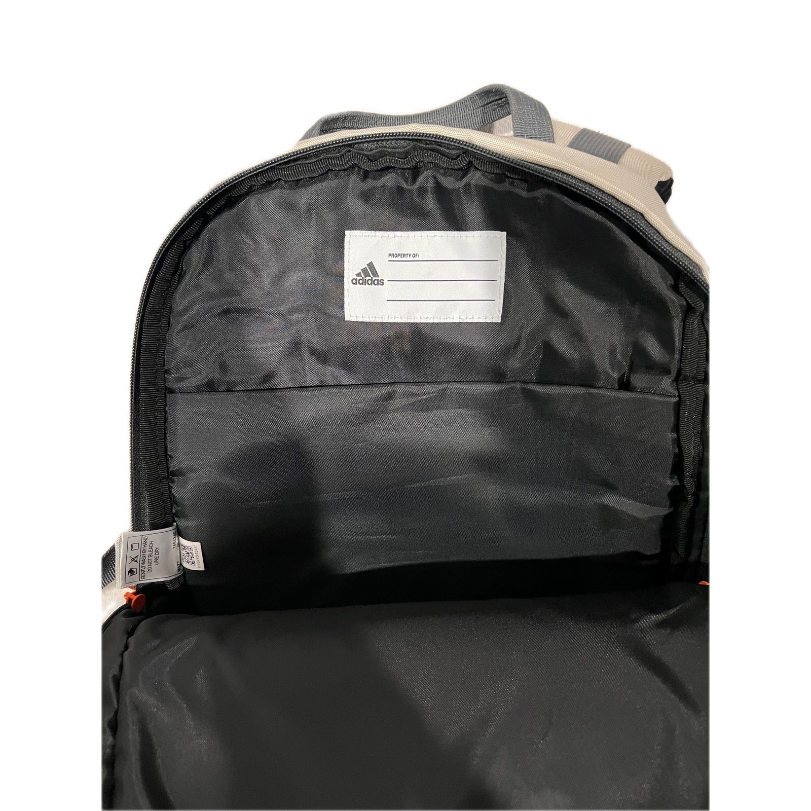 Adidas Core Advantage 4 Backpack 1770 CU Beige White Gray