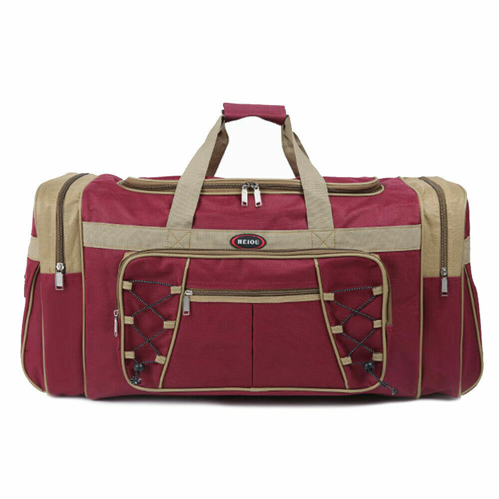 72L Large Luggage Duffle Bag Foldable Lightweight Weekender Travel Bag Men Women