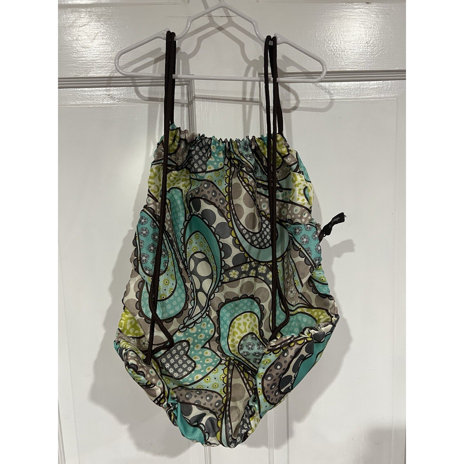 Drawstring Backpack Monogrammed “MMM”