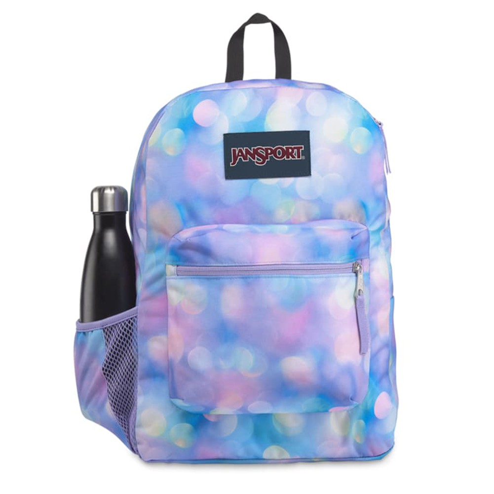 JanSport Cross Town 100% Authentic School Backpack With Front Pocket 13×8.5×17