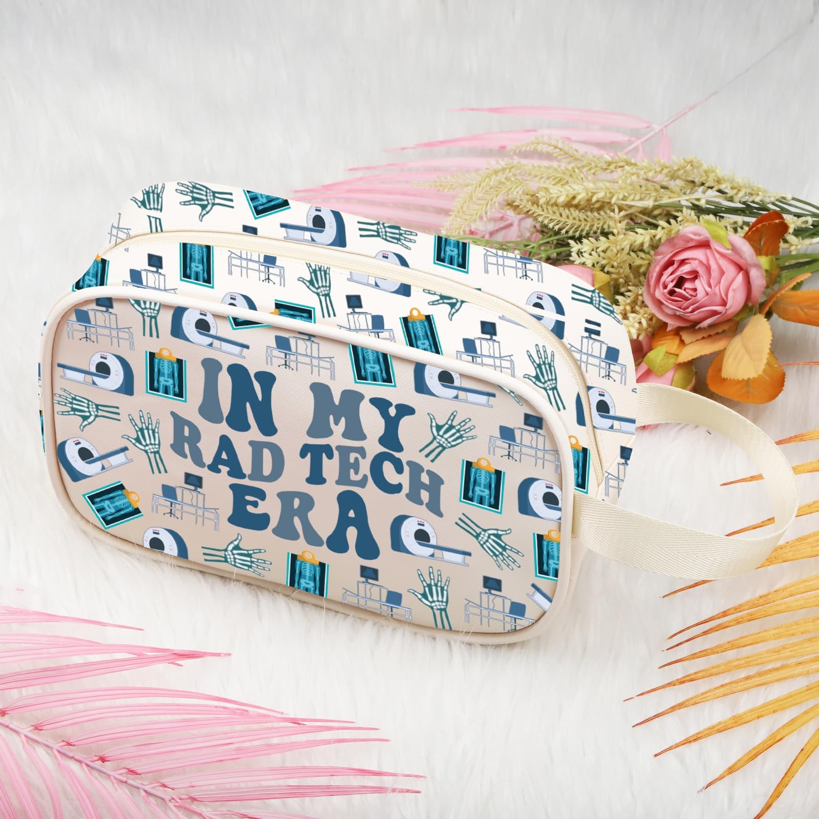 In My Rad Tech Era Makeup Bag Gift Xray RAD TECH ERA t-m