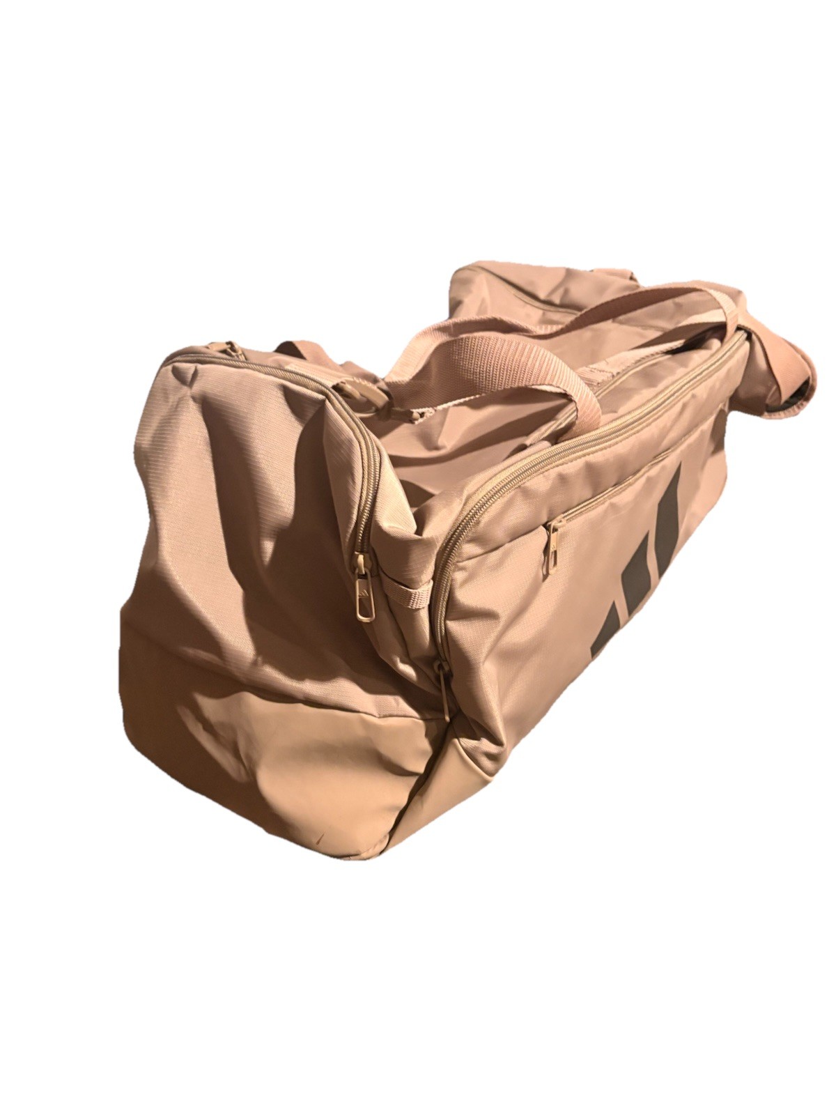 Adidas Defender 5 Brown On Brown Medium Duffle Travel Bag