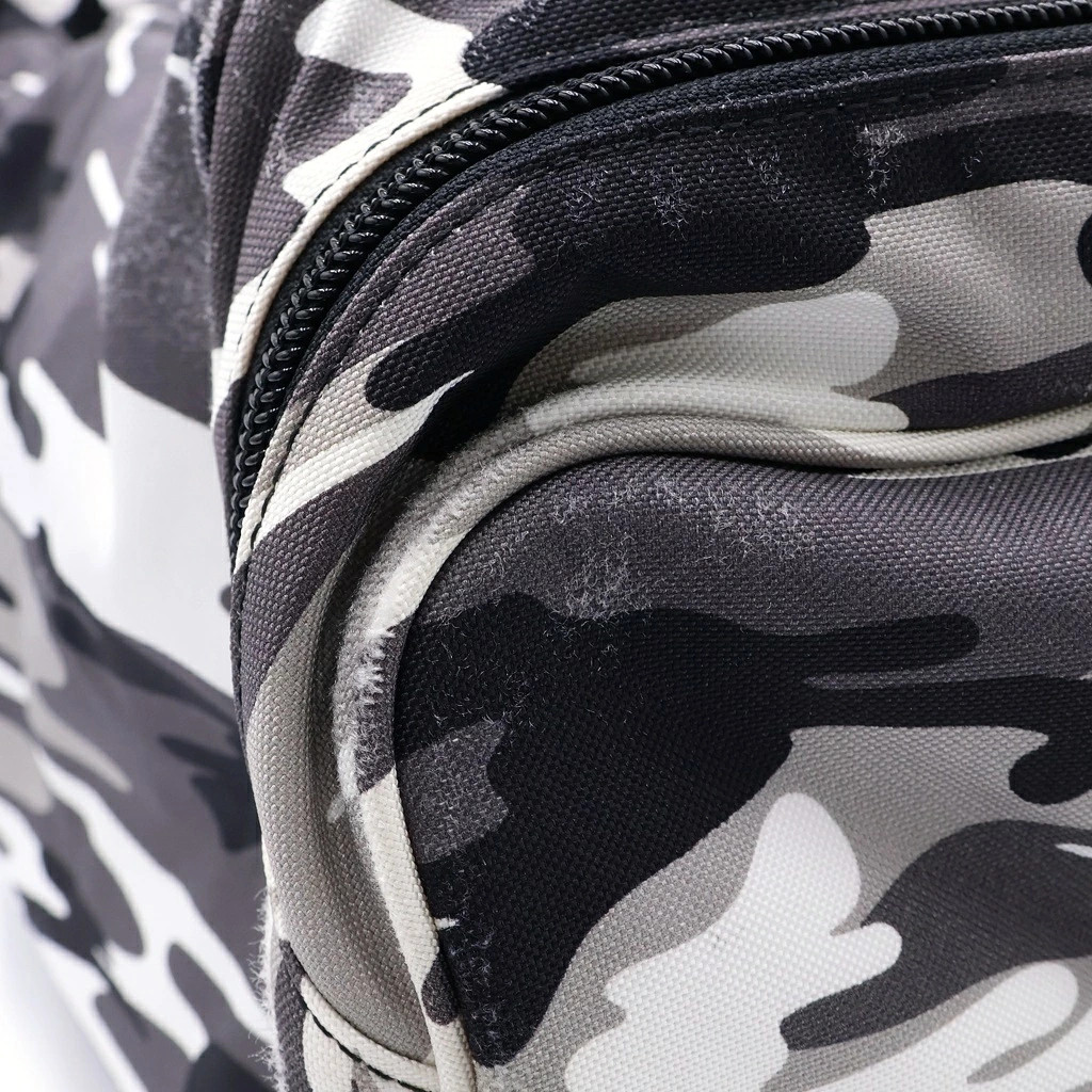 BALENCIAGA Explorer Travel Backpack Camouflage Gray
