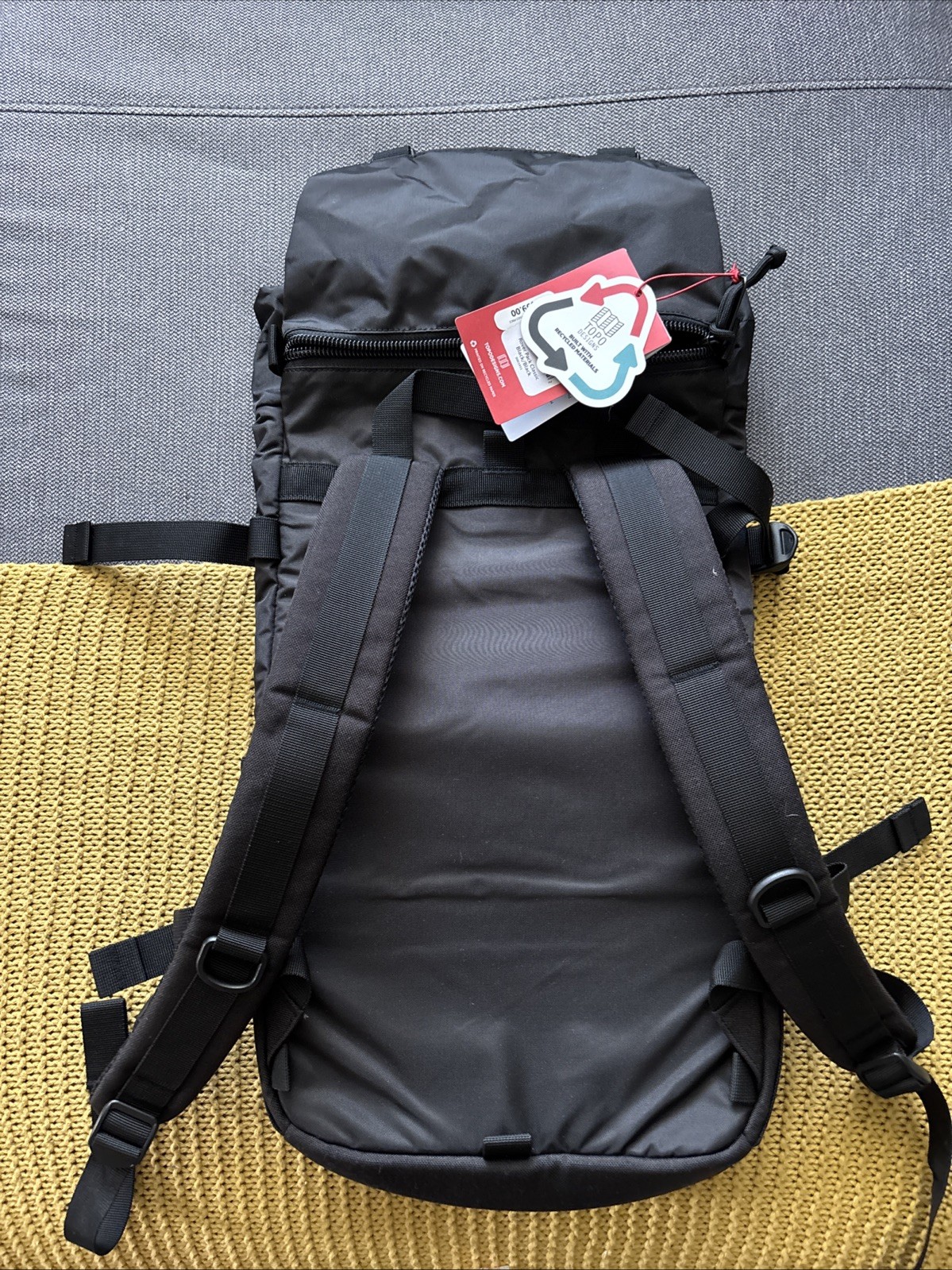 Topo Designs Rover Pack Black Classic Backpack