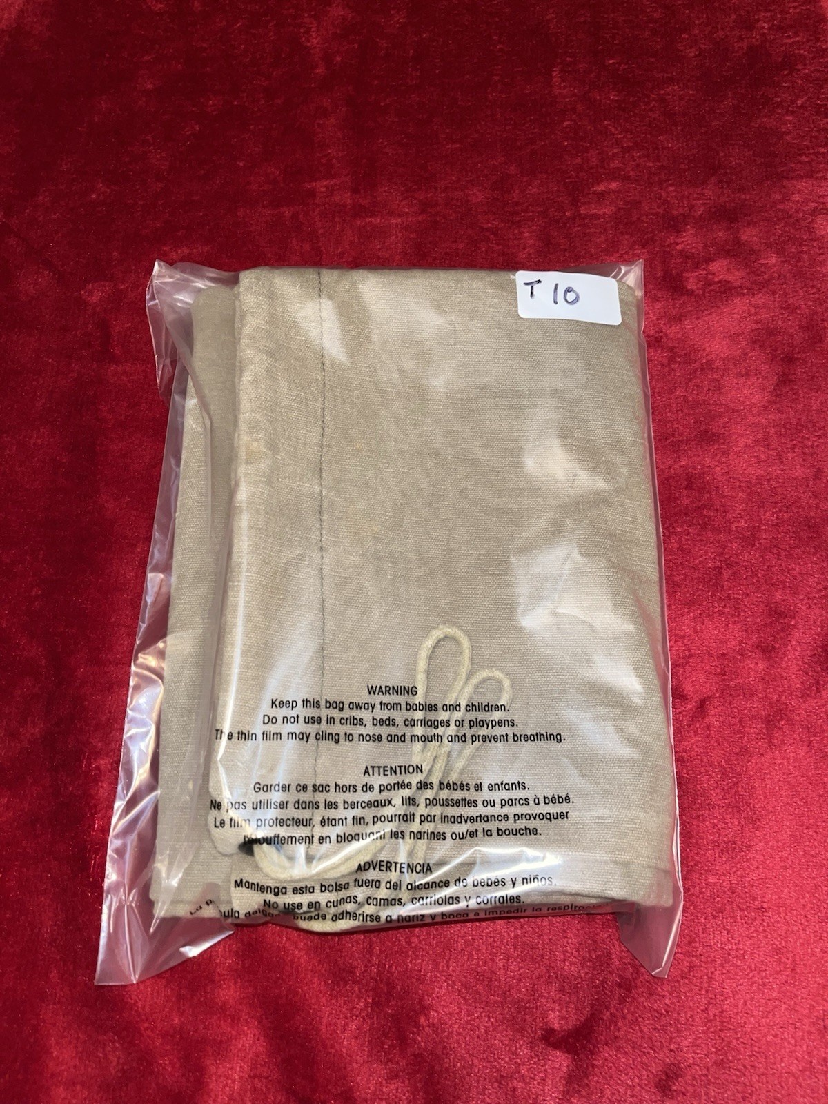 Cotton Canvas Laundry Bag Field Barracks Gym Clothing Military Army Tactical Bag