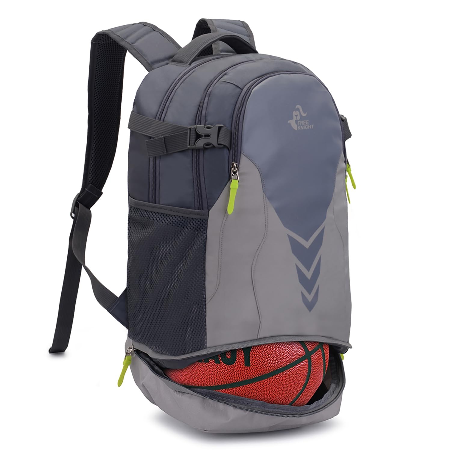 35L Basketball Backpack, Large Sports Bag with Separate Ball compartment, for…