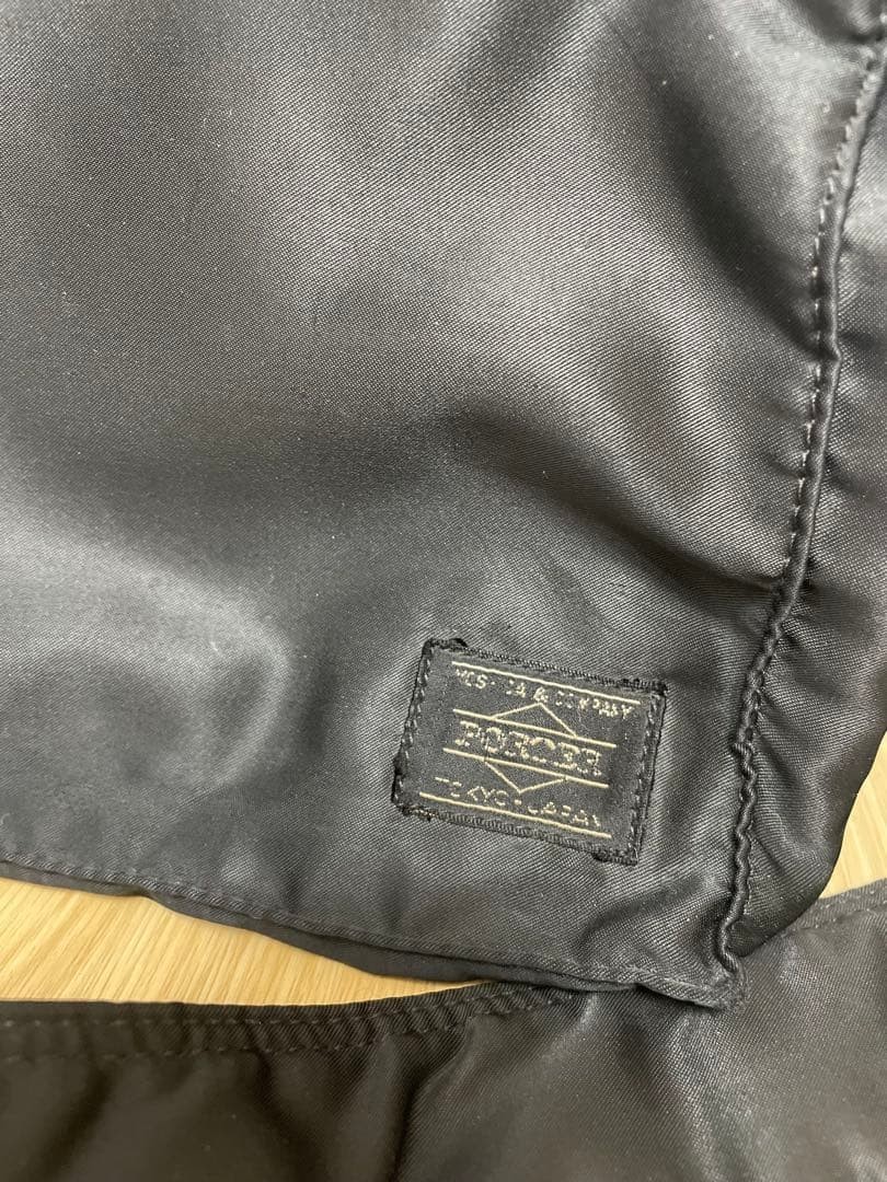 PORTER Yoshida Tanker TANKER 2WAY Shoulder Bag Black Made in Japan Authentic