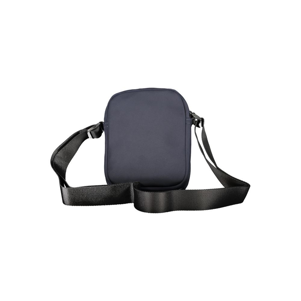 Tommy Hilfiger Blue Recycled Polyester Men Shoulder Bag 100% Authentic