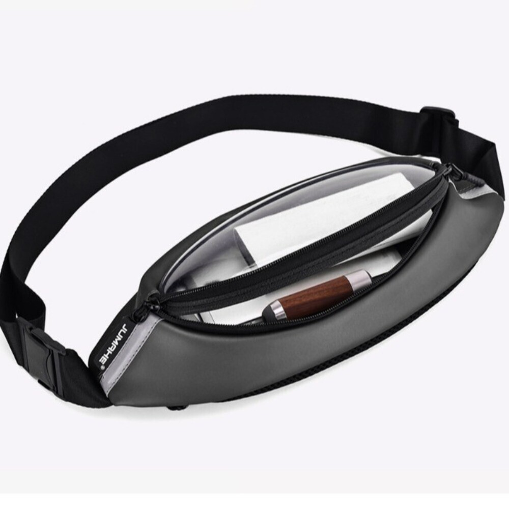Waterproof Crossbody Sling Bag Transparent Fanny Pack Men’s Chest Bag Unisex