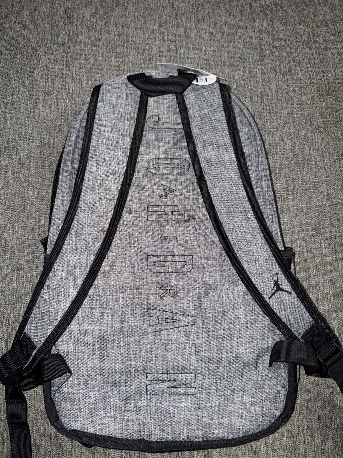 Jordan Backpack (23L) Carbon Heather MA0880-GEH One-Size New w/Tags