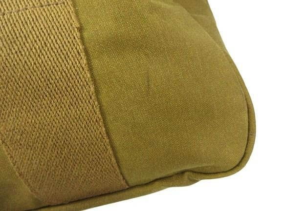 Filson Small Tin Cloth Duffle Bag 2-Way Boston Bag Beige Cotton Nylon